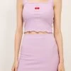 STORETS Bella Cherry On Top And Skirt Set CLOTHING