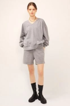 STORETS Brielle Drawstring Sweat Shorts CLOTHING