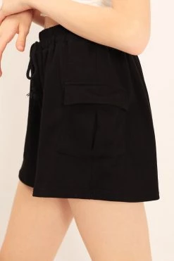 STORETS CLOTHING Miriam Cargo Pocket Sweat Shorts