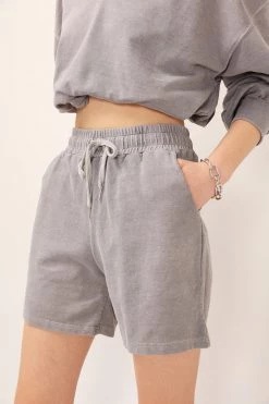 STORETS Brielle Drawstring Sweat Shorts CLOTHING
