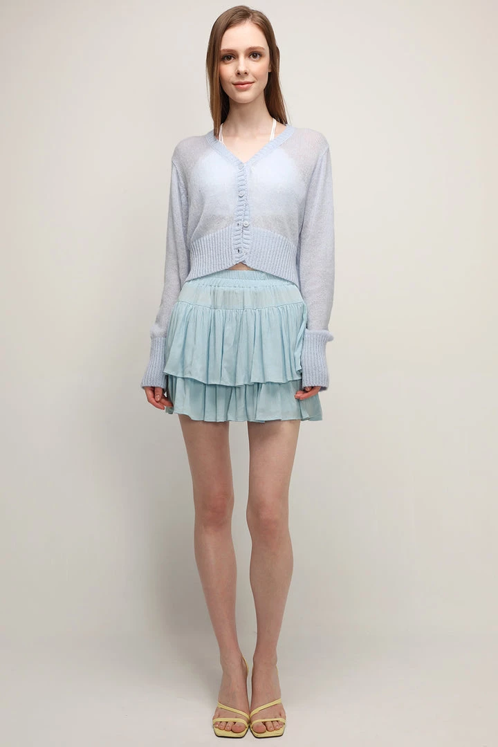 STORETS CLOTHING Olivia Sheer Knitted Cardigan