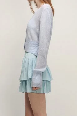 STORETS CLOTHING Olivia Sheer Knitted Cardigan
