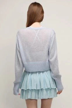 STORETS CLOTHING Olivia Sheer Knitted Cardigan