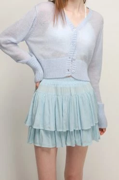 STORETS Melody Pleated Ruffle Skort CLOTHING