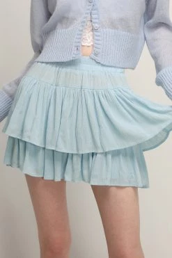 STORETS Melody Pleated Ruffle Skort CLOTHING