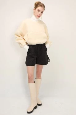 STORETS CLOTHING Hailey Pocket Borg Top