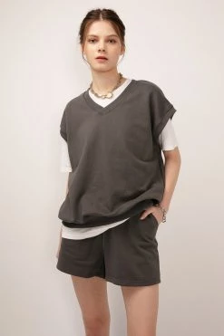 STORETS Kylie Drawstring Sweat Shorts