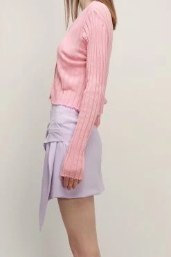 STORETS Ellie See-thru Cropped Cardigan CLOTHING