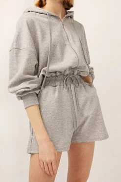 STORETS Leslie Zip-Up Hoodie Romper CLOTHING