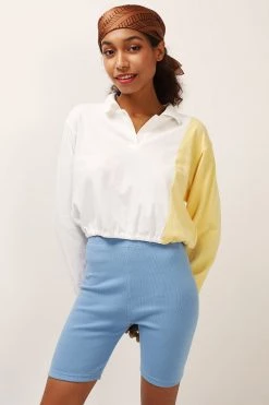 STORETS Victoria Ribbed Biker Shorts