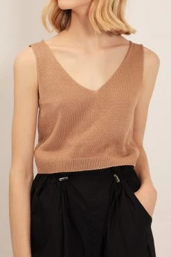 STORETS Georgia Knitted Crop Top CLOTHING