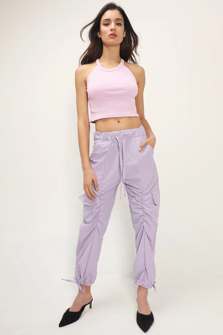 STORETS SALE Zuri Ribbed Halter Neck Top