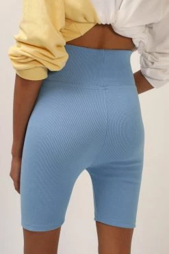 STORETS Victoria Ribbed Biker Shorts