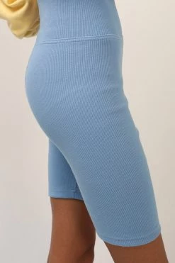 STORETS Victoria Ribbed Biker Shorts