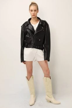 STORETS Emma Pleather Rider Jacket BEST-SELLERS