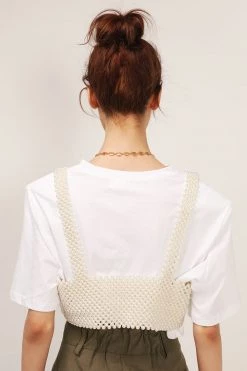 STORETS CLOTHING Ariel Pearl Bustier