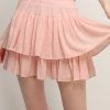 STORETS CLOTHING Melody Pleated Ruffle Skort
