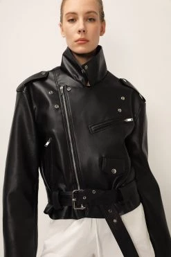 STORETS Emma Pleather Rider Jacket BEST-SELLERS