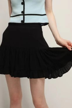 STORETS Jade Ruffle Hem Skort CLOTHING