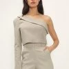 STORETS Danielle One Shoulder Jacket CLOTHING