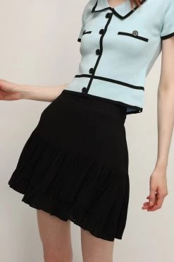 STORETS Jade Ruffle Hem Skort CLOTHING
