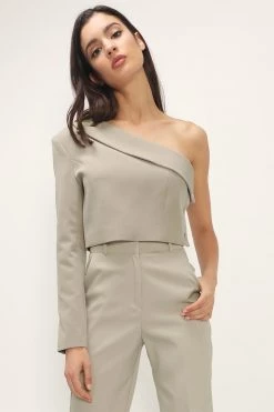 STORETS Danielle One Shoulder Jacket CLOTHING