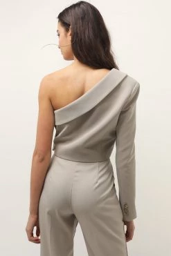 STORETS Danielle One Shoulder Jacket CLOTHING