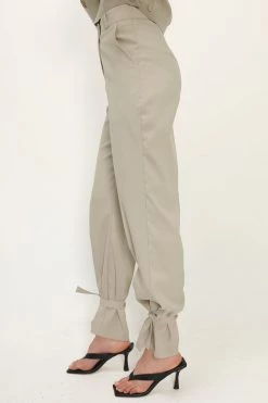 STORETS Cameron Satin Wide Leg Pants CLOTHING