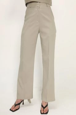 STORETS Cameron Satin Wide Leg Pants CLOTHING