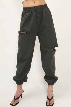 STORETS Britney Slash Cutout Joggers