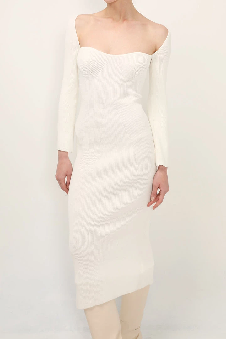 STORETS Olivia Ribbed Dress