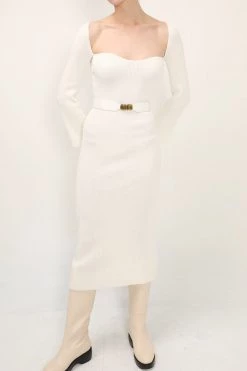 STORETS Olivia Ribbed Dress