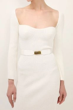 STORETS Olivia Ribbed Dress