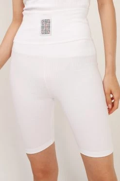 STORETS Vera Ribbed Biker Shorts CLOTHING