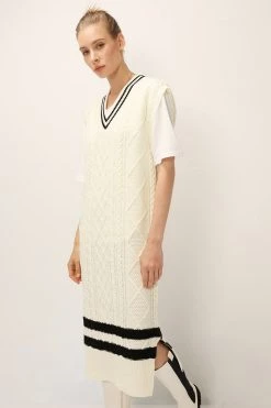 STORETS Emma Cable Knit Dress CLOTHING