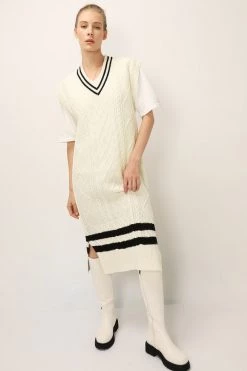 STORETS Emma Cable Knit Dress CLOTHING
