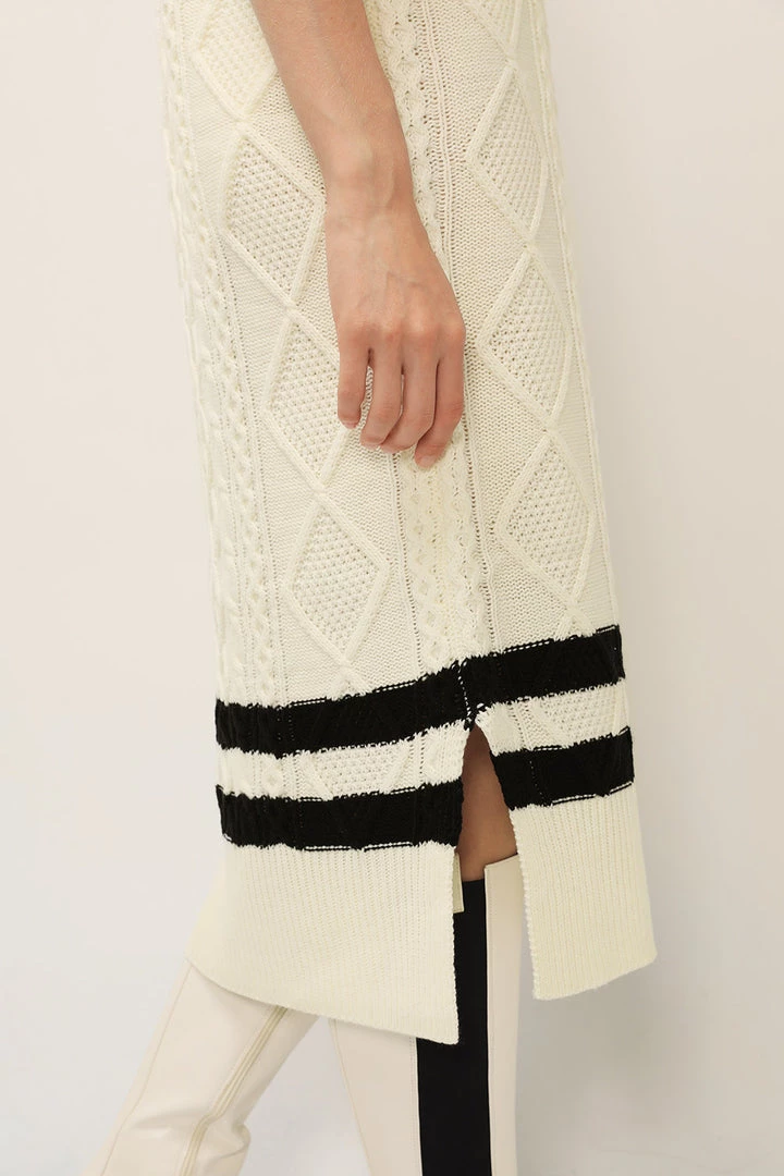 STORETS Emma Cable Knit Dress CLOTHING