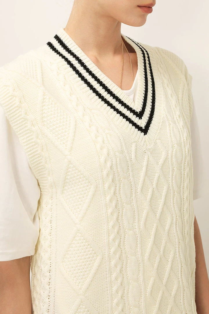 STORETS Emma Cable Knit Dress CLOTHING