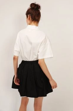 STORETS Ruby Shirt Dress And Overlay Skirt Set