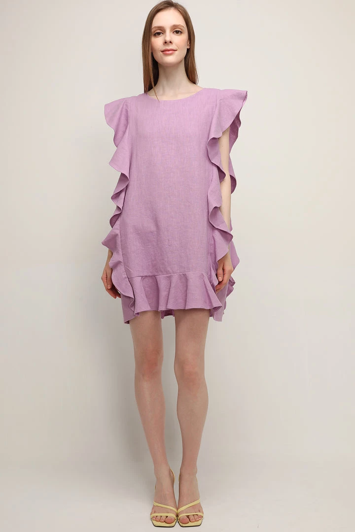 STORETS CLOTHING Sophia Ruffled Dress