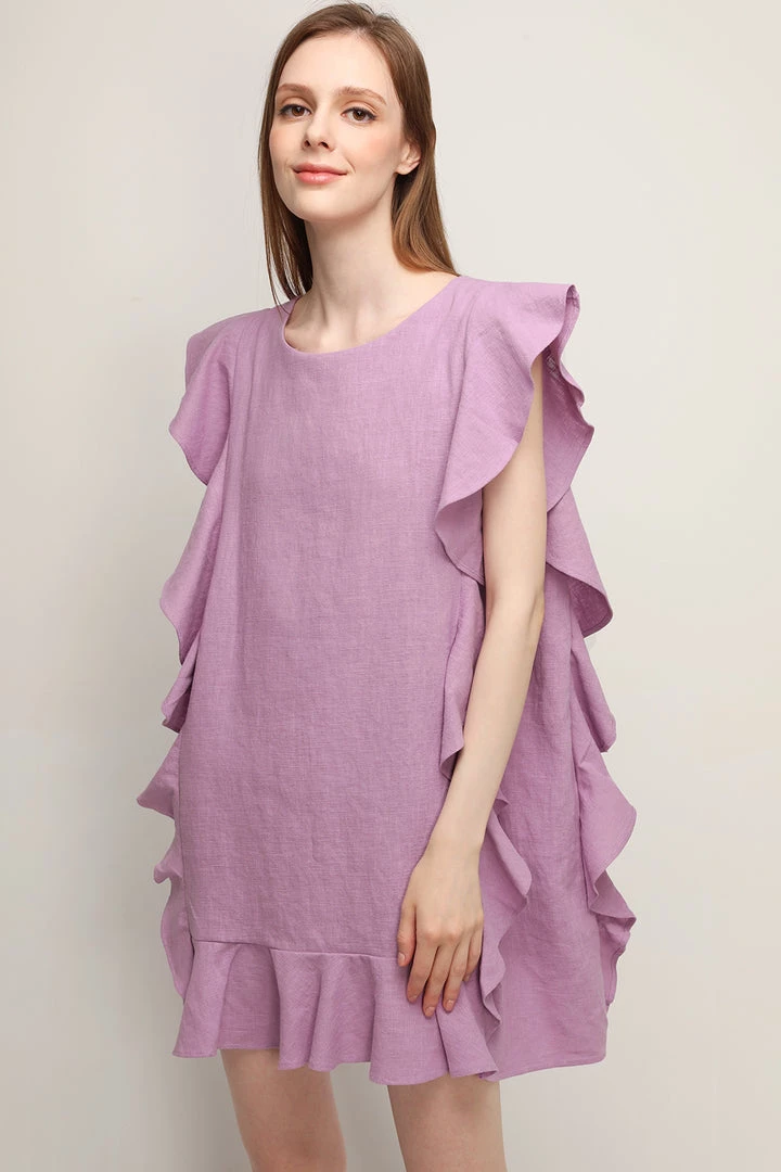 STORETS CLOTHING Sophia Ruffled Dress