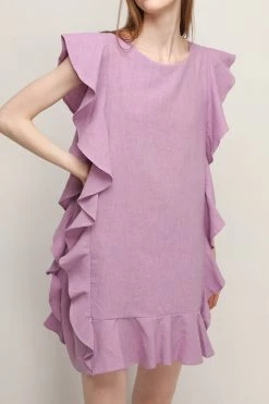 STORETS CLOTHING Sophia Ruffled Dress