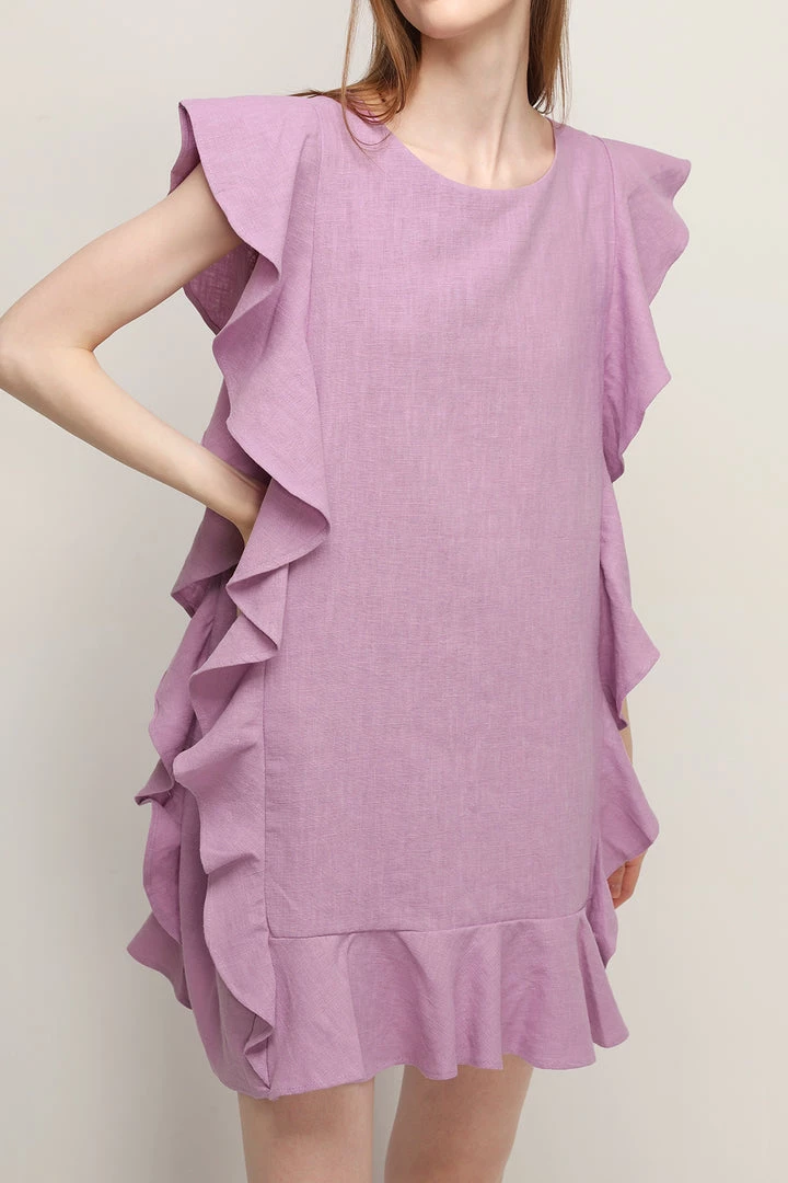 STORETS CLOTHING Sophia Ruffled Dress