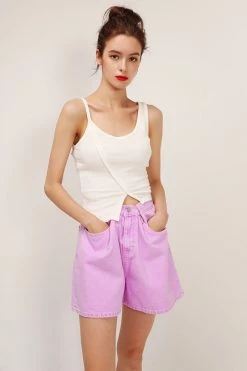 STORETS Delaney Button Adjuster Shorts CLOTHING