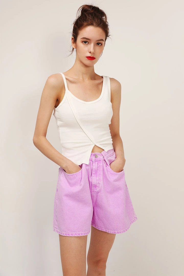 STORETS Delaney Button Adjuster Shorts CLOTHING