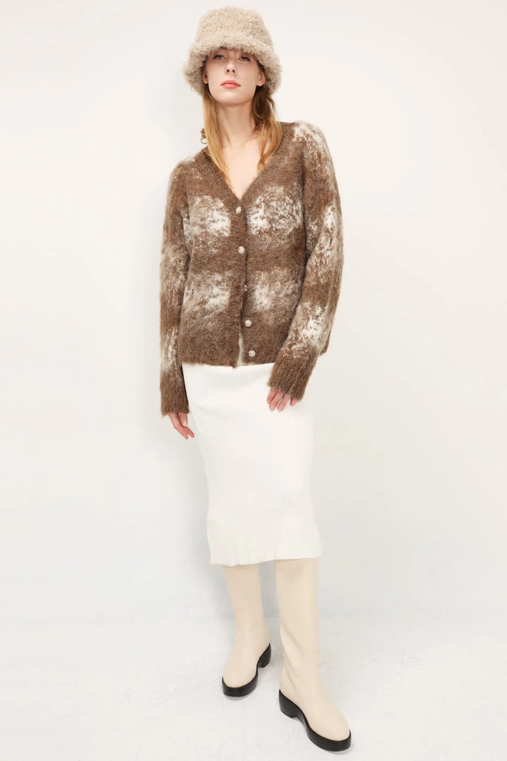 STORETS Reina Fuzzy Cardigan