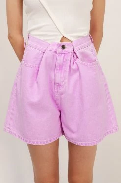 STORETS Delaney Button Adjuster Shorts CLOTHING
