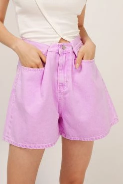 STORETS Delaney Button Adjuster Shorts CLOTHING