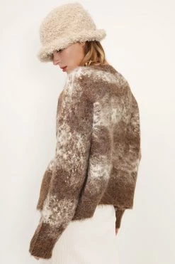 STORETS Reina Fuzzy Cardigan