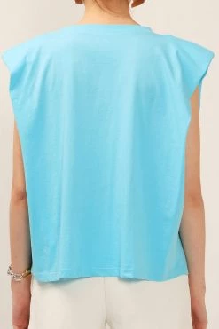 STORETS Elena Padded Shoulder T-shirt BEST-SELLERS